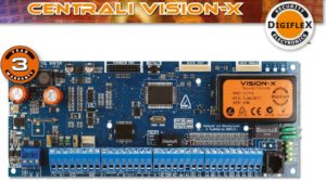 sicurezza sistemi antintrusione Digiflex Vision X centrale antintrusione 16 zone